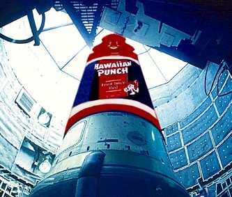 The Berry Bomb, a Fruitonium-powered device capable of refreshing a city the size of Houston, is expected to shift the Thirst War balance of power toward the Hawaiians.